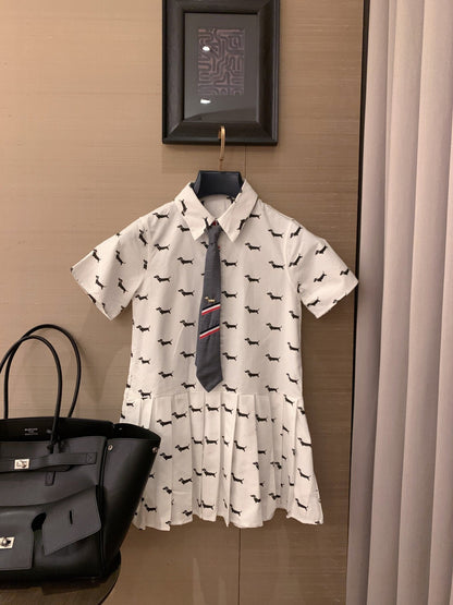 2025ss Puppy Tie Dress