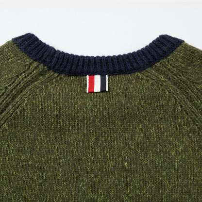 Wool knitted sweater