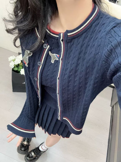 2025 Three-piece pleated skirt