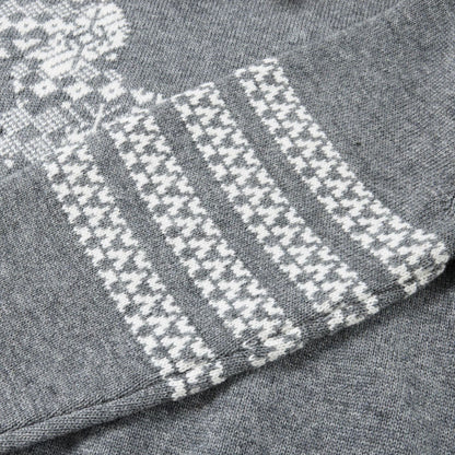 Snowflake dog knitted sweater