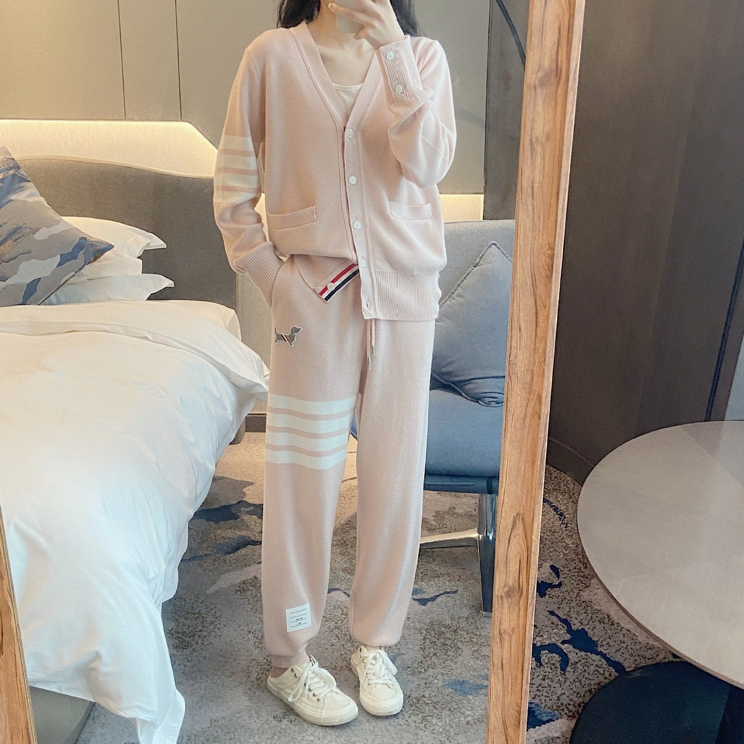 2025 Knitted sports suit