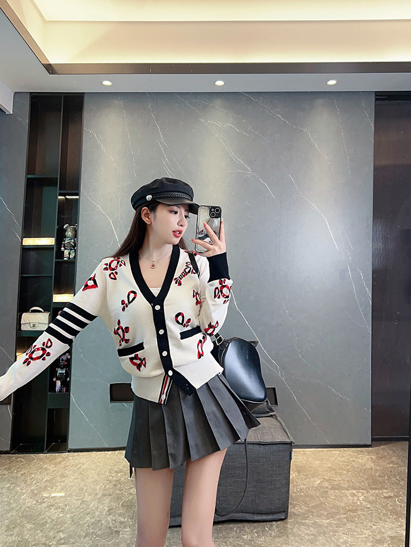 2025 Knitted cardigan