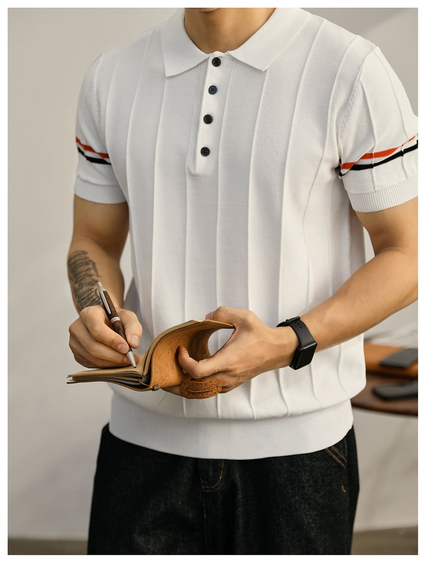 2025  Knitted POLO shirt