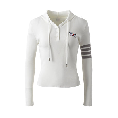 2025ss Knitted Hoodie