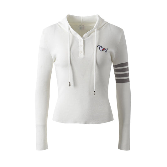 2025ss Knitted Hoodie