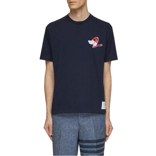 Puppy embroidery T-shirt