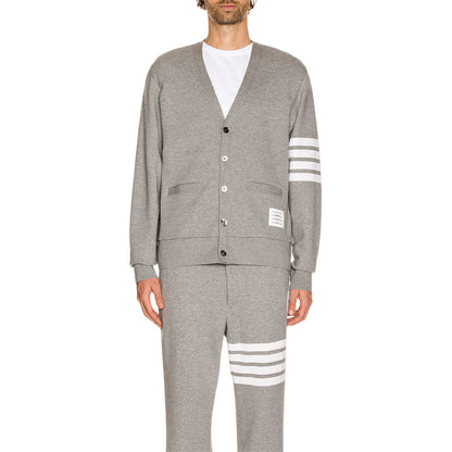 Button Cardigan Sweatshirt