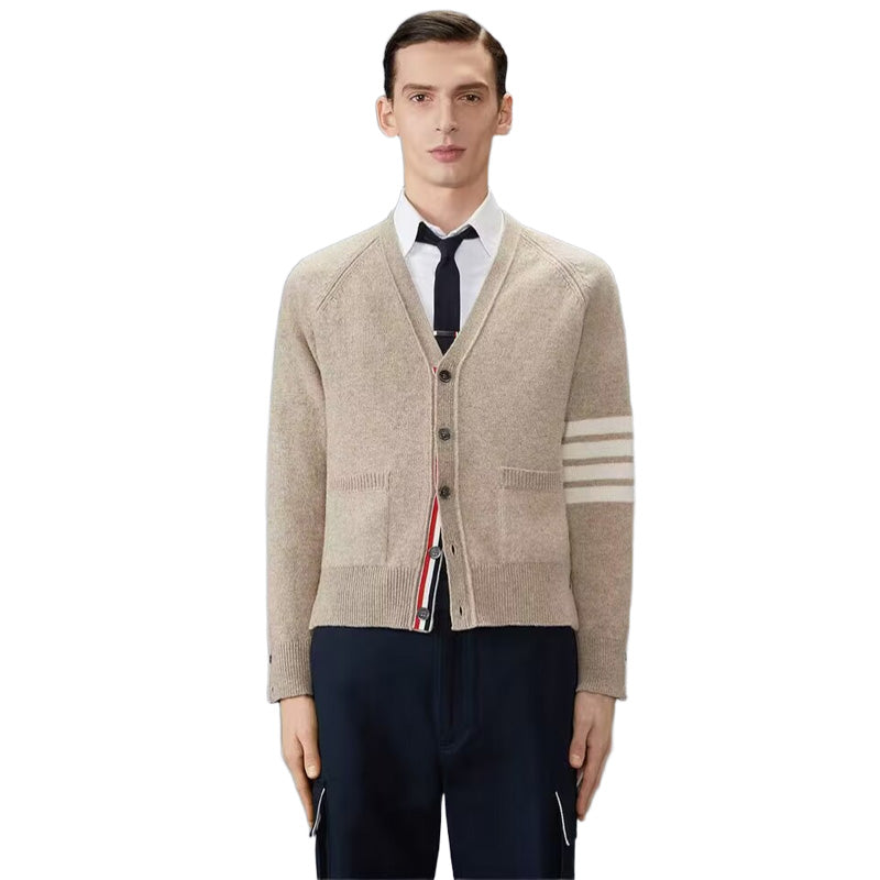 2025 New round neck knit cardigan