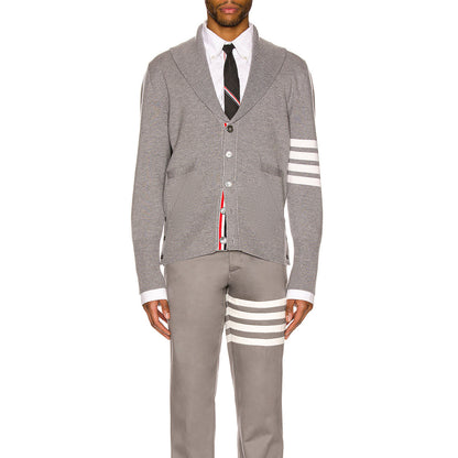 Thick knitted jacket