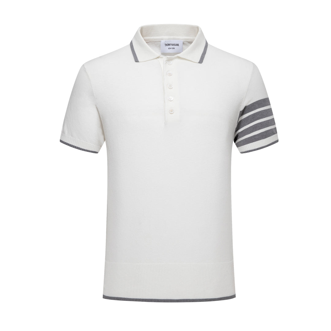 Contrast stripes POLO Shirt