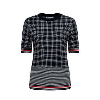 women Plaid T-shirt