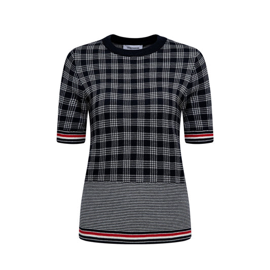 women Plaid T-shirt