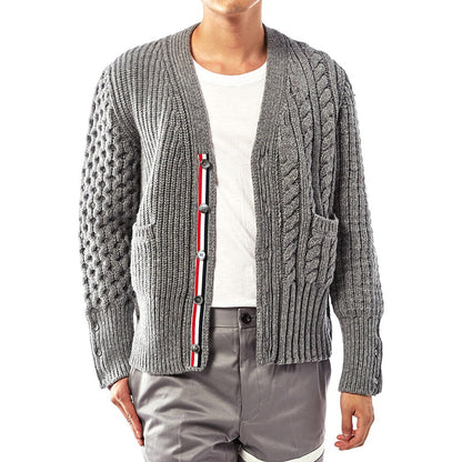 Knitted sweater jacket