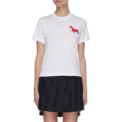 Ski Dog Print T-shirt