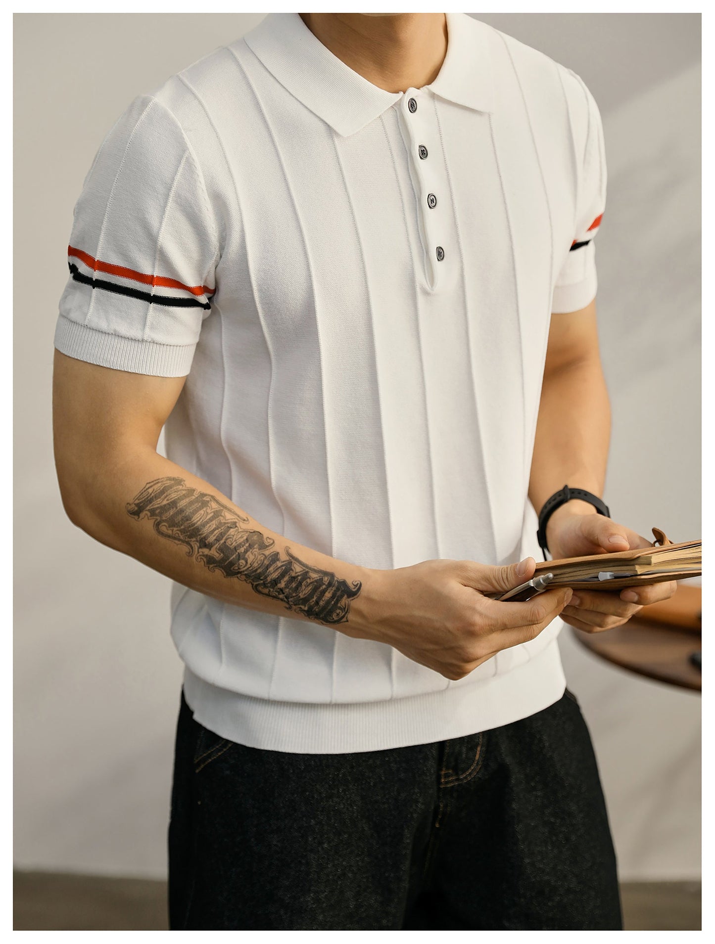 2025  Knitted POLO shirt