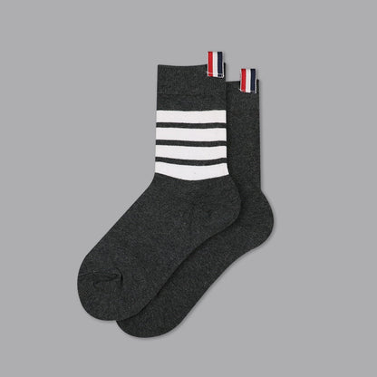 2025 Four stripe socks