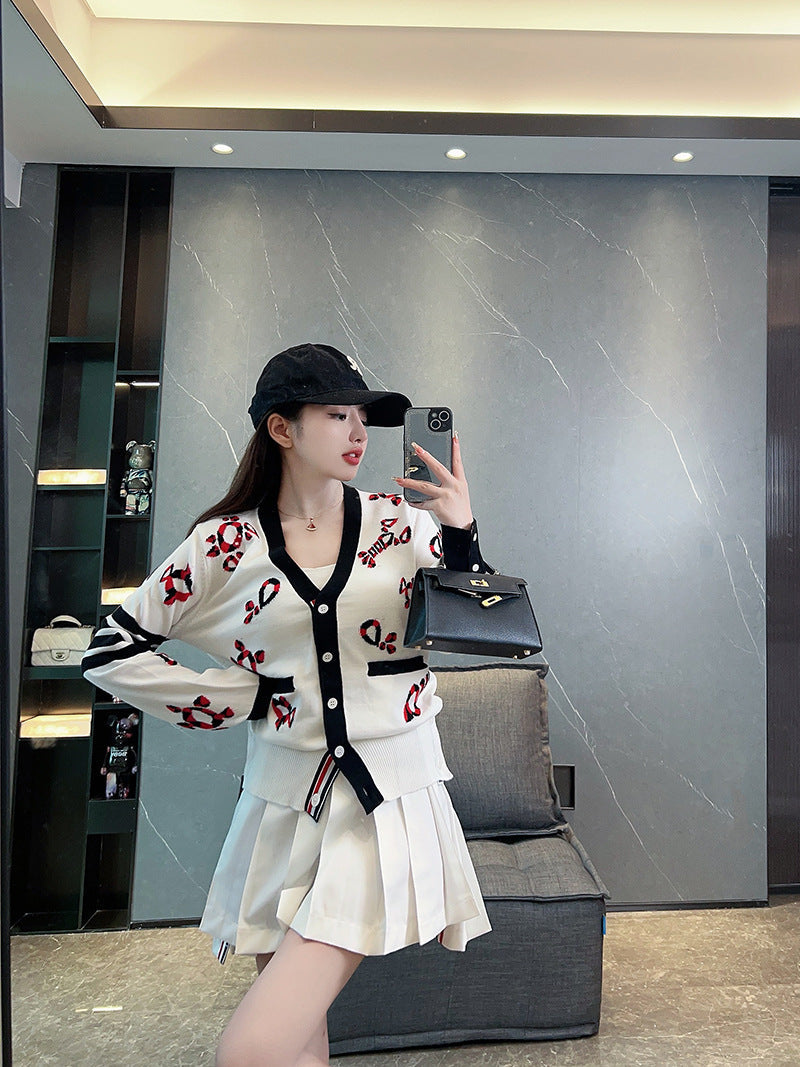 2025 Knitted cardigan