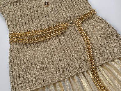 2025 Stylish skirt suit + belt