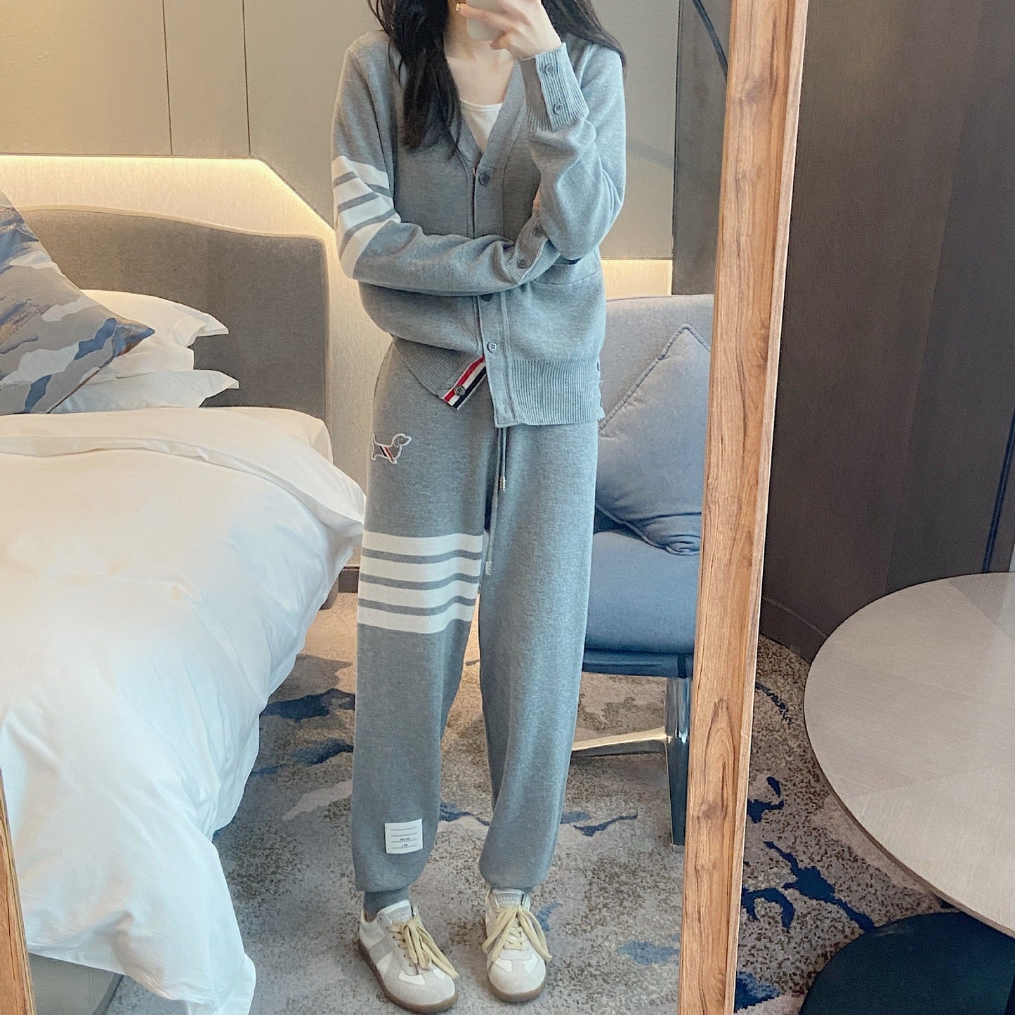 2025 Knitted sports suit