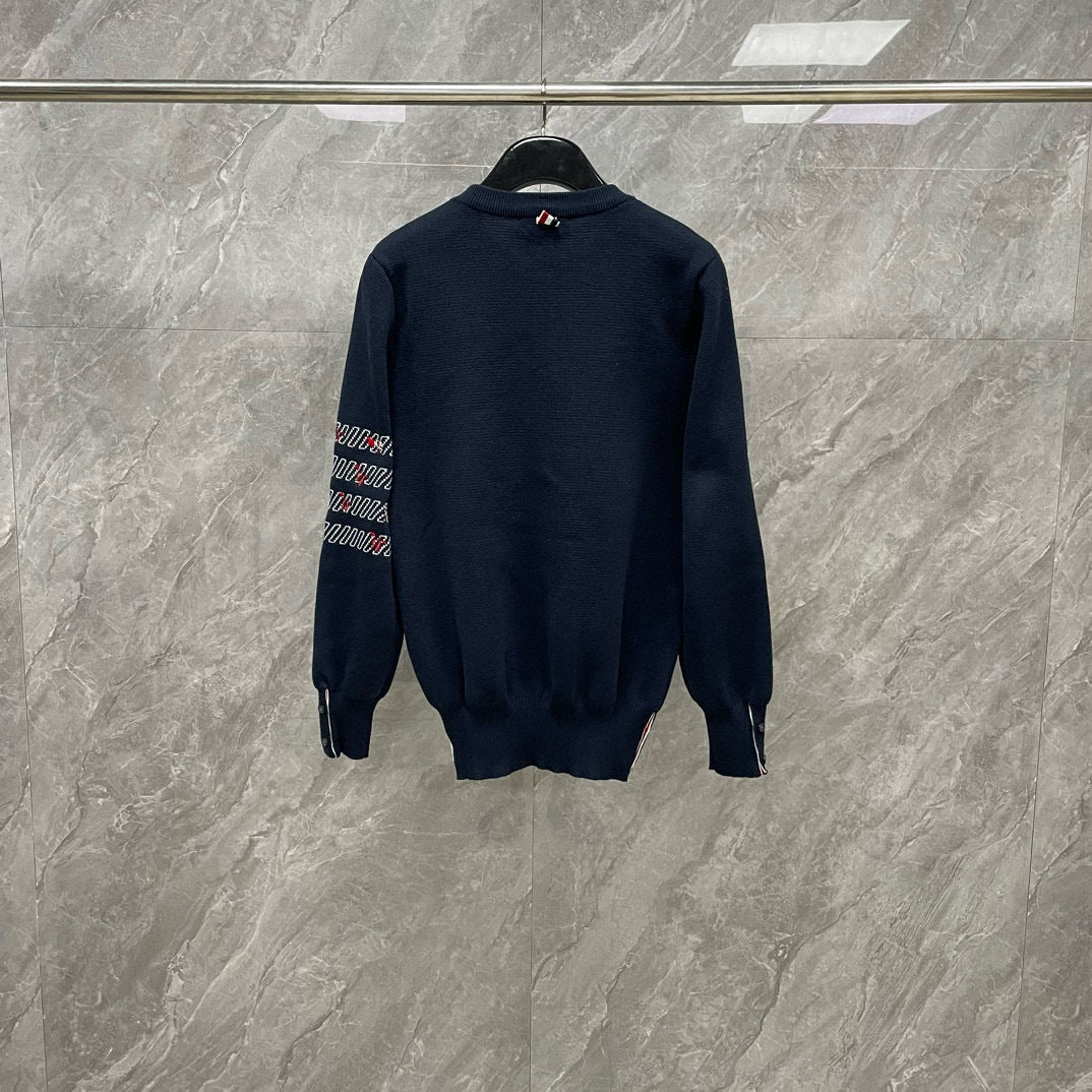 2025 Embroidered sweater