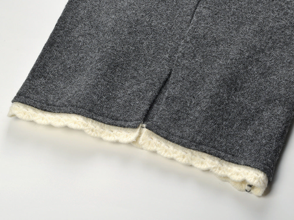 2025 Peter Pan collar suit dress