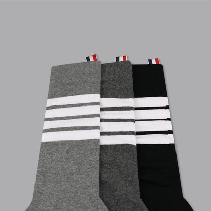 2025 Four stripe socks