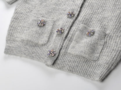 2025 Beaded Knit Short-Sleeve T-Shirt