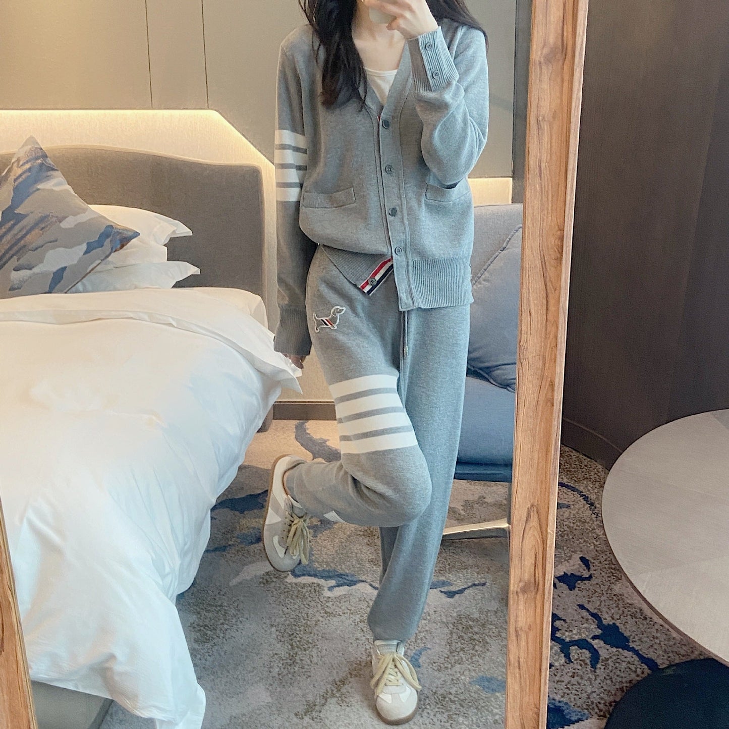 2025 Knitted sports suit