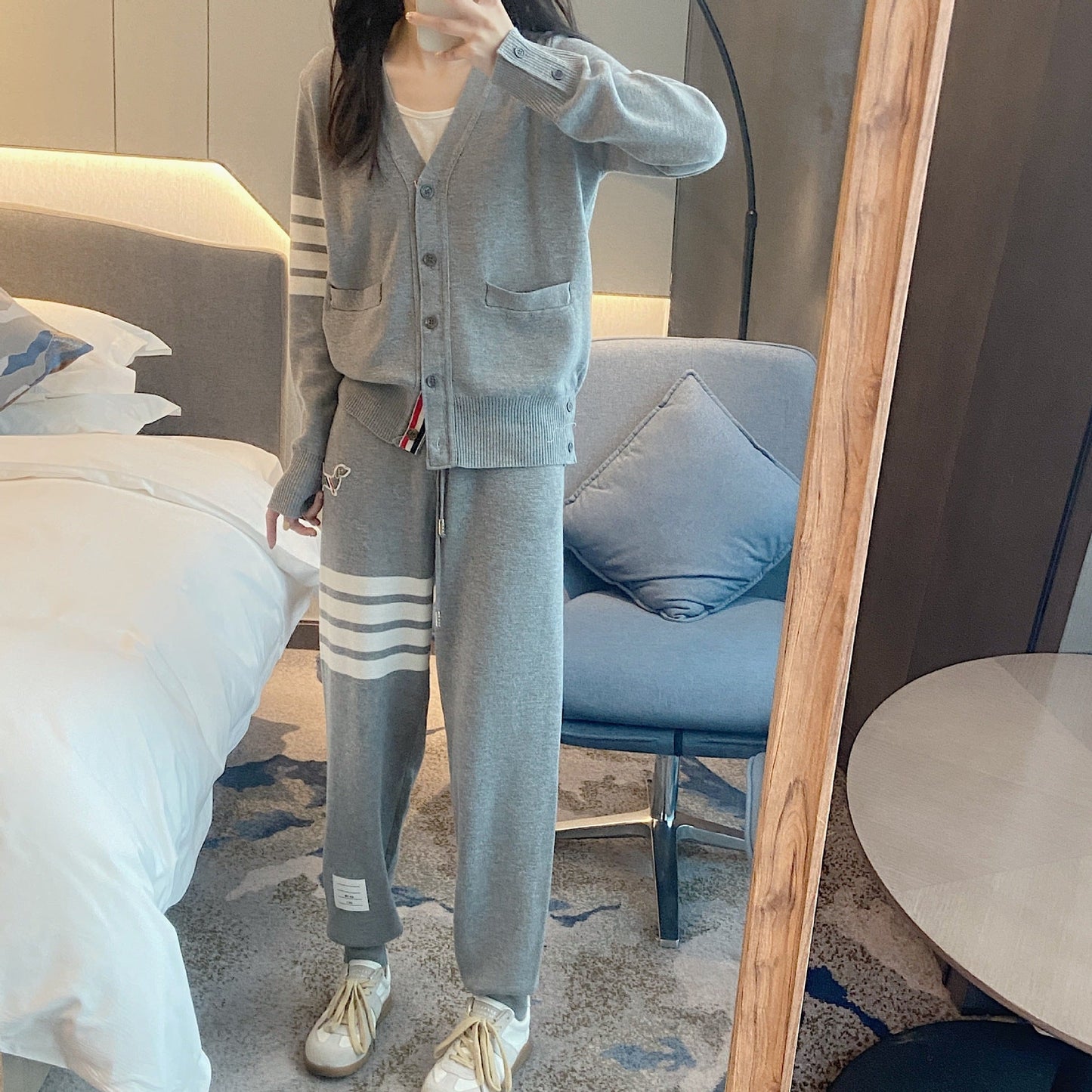 2025 Knitted sports suit