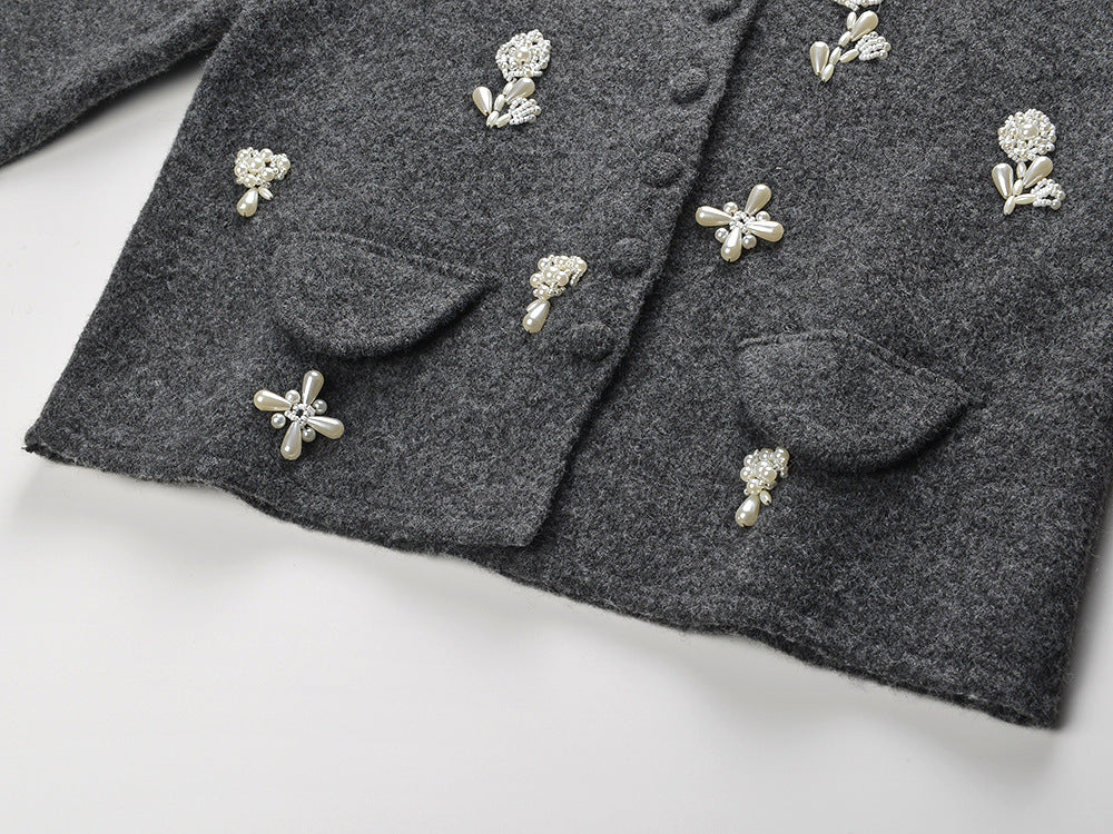 2025 Peter Pan collar suit dress