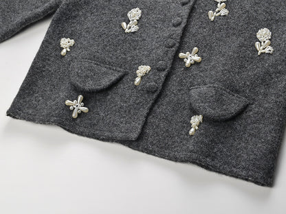 2025 Peter Pan collar suit dress