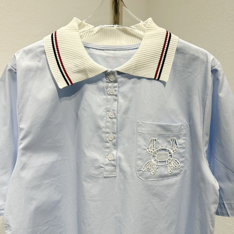 2025  Crab Shirt Dress