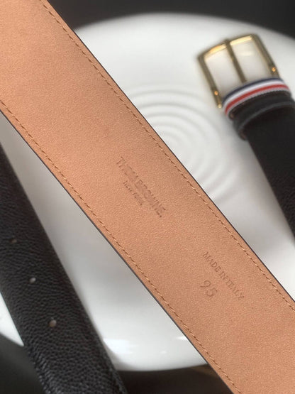 Genuine leather belt