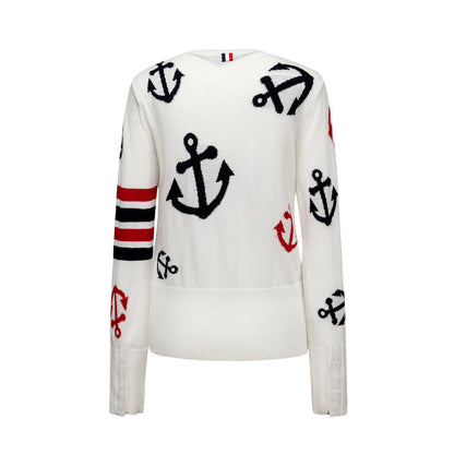 Women Anchor print Sweaters