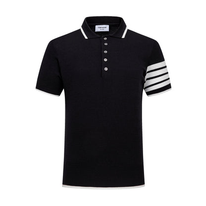 Contrast stripes POLO Shirt