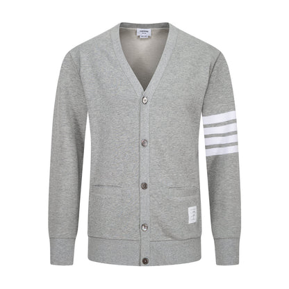 Button Cardigan Sweatshirt