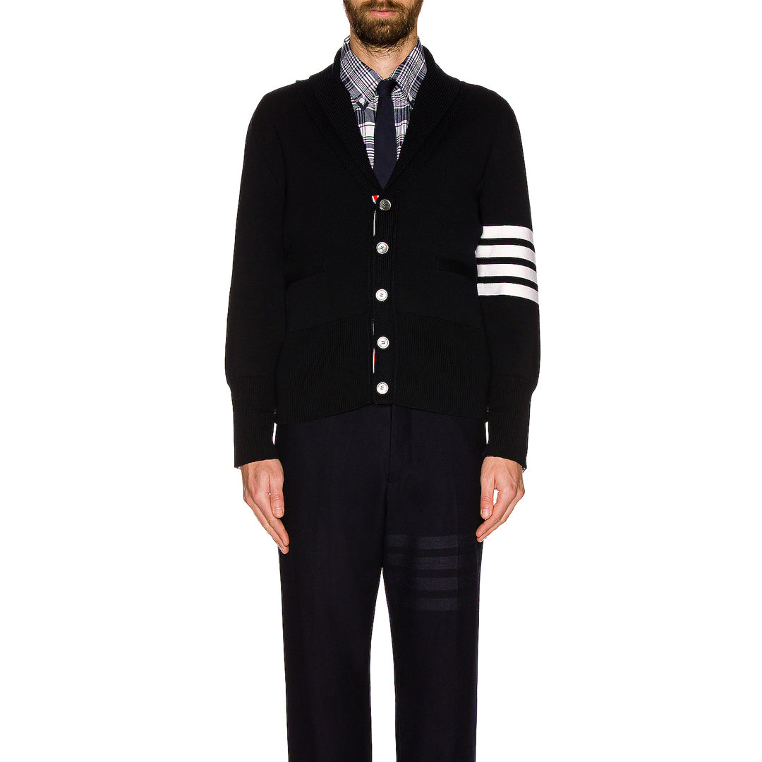 Thick knitted jacket