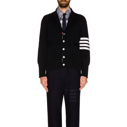 Thick knitted jacket