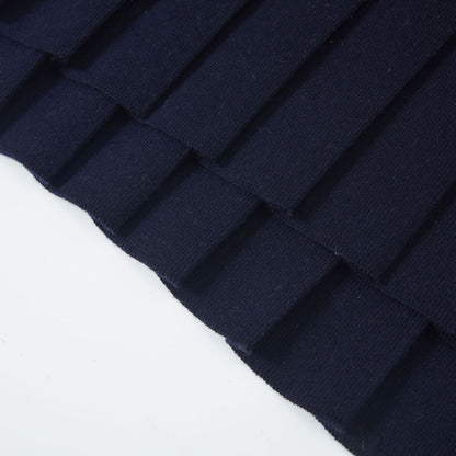 2025 knitted pleated skirt