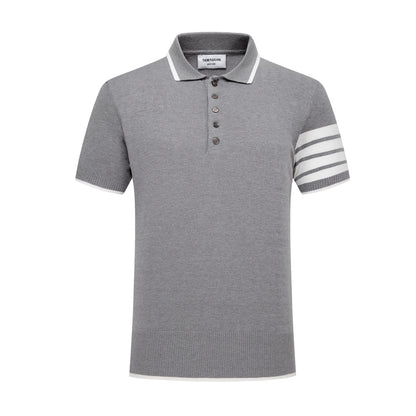 Contrast stripes POLO Shirt