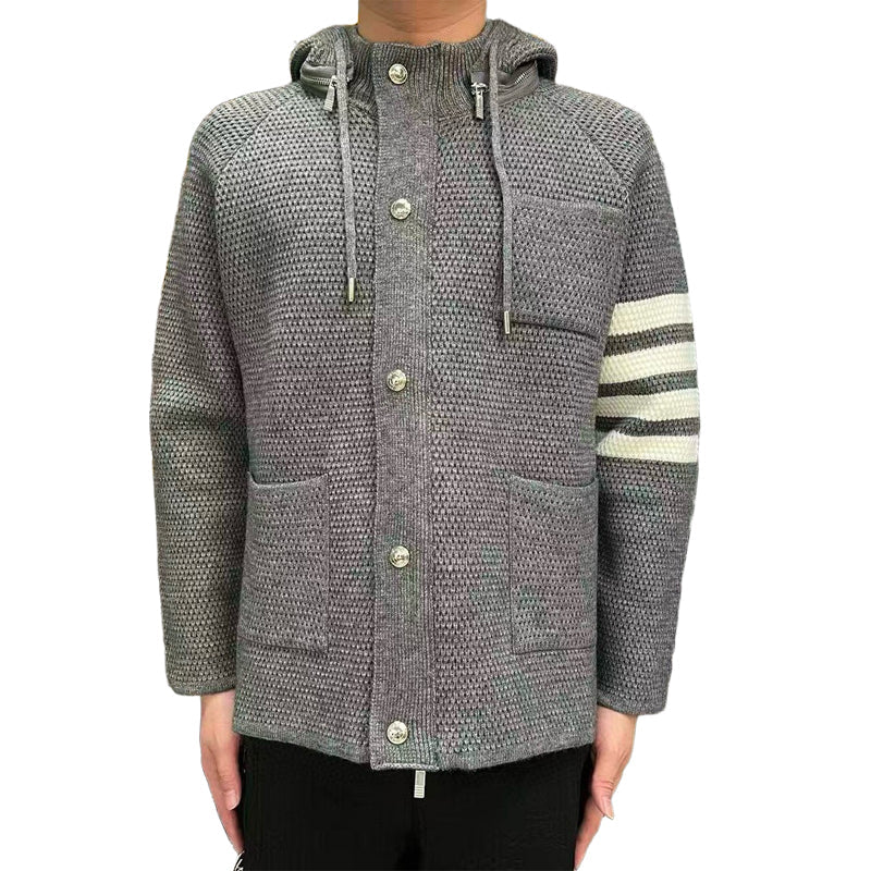 2025  knitted hoodie