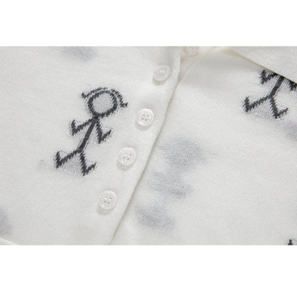 Women Stickman POLO shirt