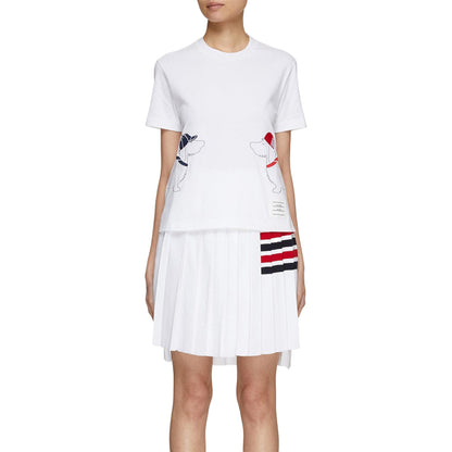 Puppy embroidery T-shirt