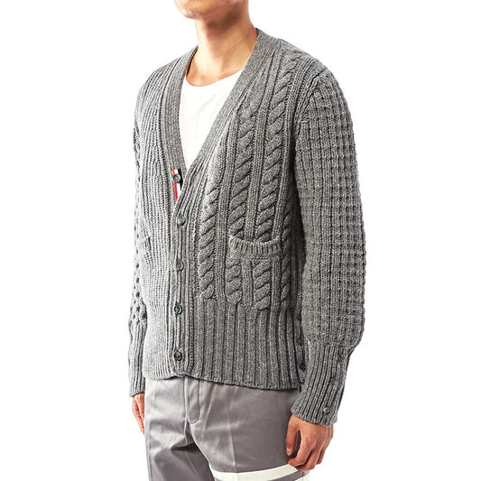 Knitted sweater jacket