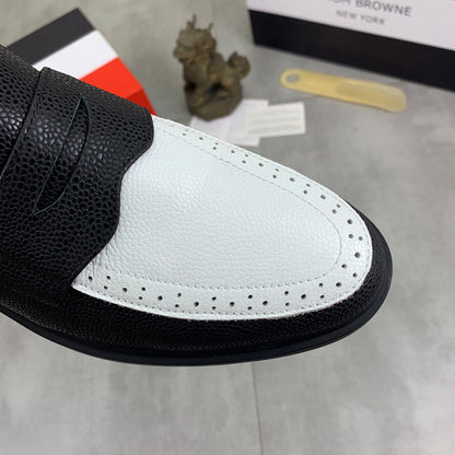 2025  Leather shoes Men