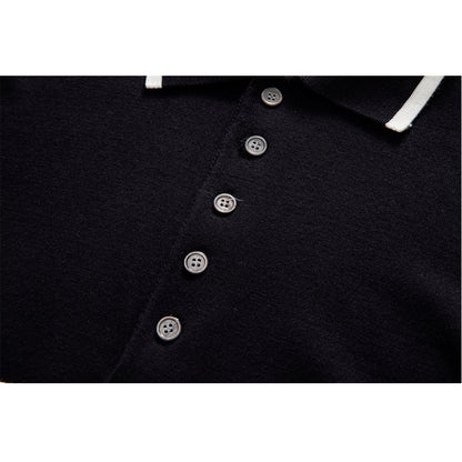 Contrast stripes POLO Shirt