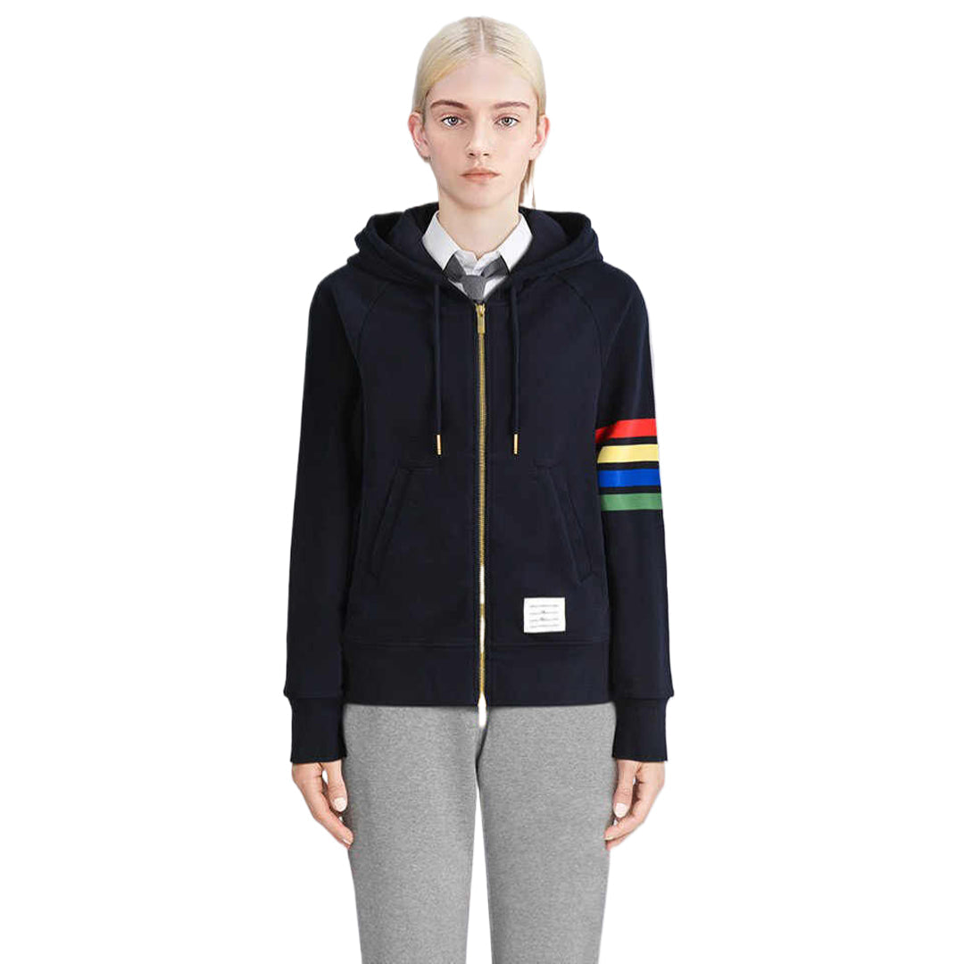 Rainbow Stripes Hoodie