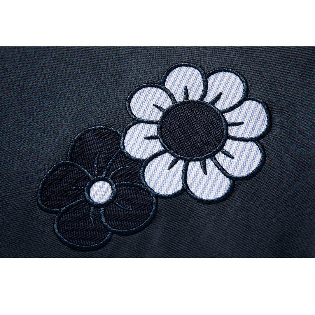 Floral Embroidery T-shirt