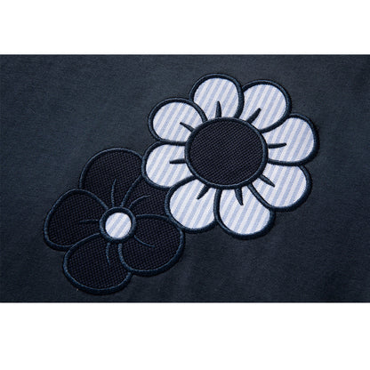 Floral Embroidery T-shirt