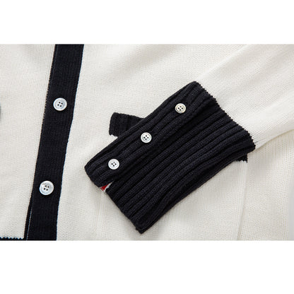 2025ss Colorblock sweater